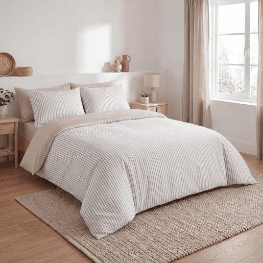 Edredão PAUL cama 135cm cor branco