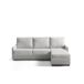 Chaise longue con cama AVA reversible 3 plazas gris Chaise longue con cama AVA reversible 3 plazas gris Gris