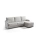 Chaise longue con cama AVA reversible 3 plazas gris Chaise longue con cama AVA reversible 3 plazas gris Gris