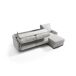 Chaise longue con cama AVA reversible 3 plazas gris Chaise longue con cama AVA reversible 3 plazas gris Gris