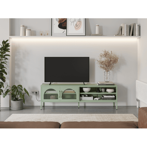 Móvel de TV DIORA 160cm cor verde