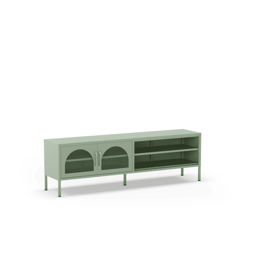 Móvel de TV DIORA 160cm cor verde