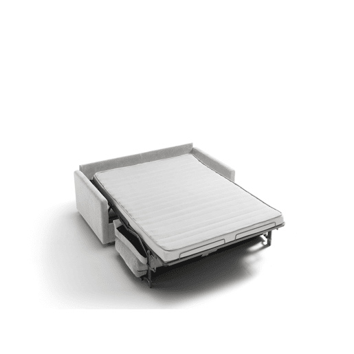 Sofá cama de 2 lugares AVA cinzento Sofá cama de 2 lugares AVA cinzento