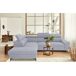 Rinconera con cama WESLEY Rinconera con cama WESLEY Gris