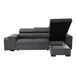 Chaise longue con cama NORWAY reversible 3 plazas gris Chaise longue con cama NORWAY reversible 3 plazas gris Gris
