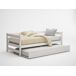 Cama nido EKO II madera maciza blanqueada 90x190cm Cama nido EKO II madera maciza blanqueada 90x190cm Blanco