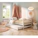 Cama nido EKO II madera maciza blanqueada 90x190cm Cama nido EKO II madera maciza blanqueada 90x190cm Blanco