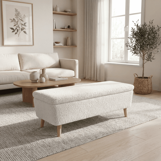 Banqueta BLISS 120x40x45cm cru
