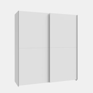 Roupeiro MANDALORE II portas deslizantes 170x190cm branco