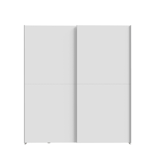 Roupeiro MANDALORE II portas deslizantes 170x190cm branco