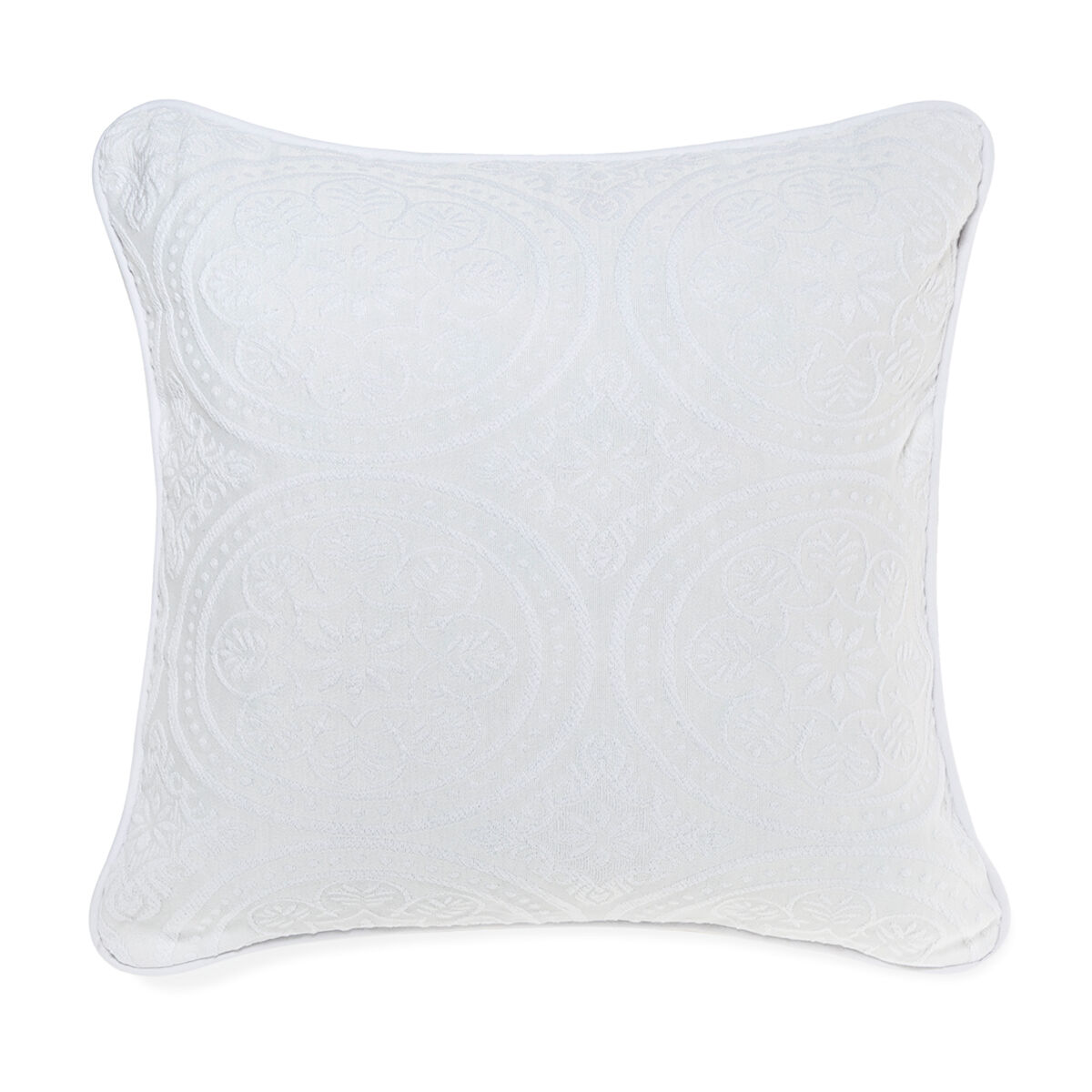 Cojín DANIELLA 55x55cm color blanco