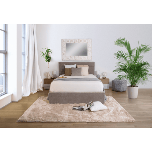 Cama abatível LUA II cinza 140x190cm