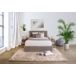Cama abatible LUA II de color gris 140x190cm Cama abatible LUA II de color gris 140x190cm Gris