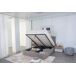 Cama abatible LUA II de color gris 140x190cm Cama abatible LUA II de color gris 140x190cm Gris