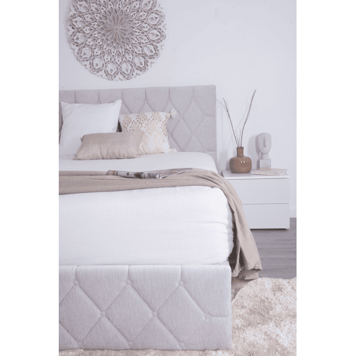 Cama abatÃvel LUXURY II cinza claro 140x190cm Cama abatÃvel LUXURY II cinza claro 140x190cm