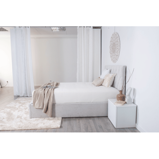 Cama abatÃvel LUXURY II cinza claro 140x190cm Cama abatÃvel LUXURY II cinza claro 140x190cm