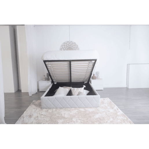 Cama abatÃvel LUXURY II cinza claro 140x190cm Cama abatÃvel LUXURY II cinza claro 140x190cm