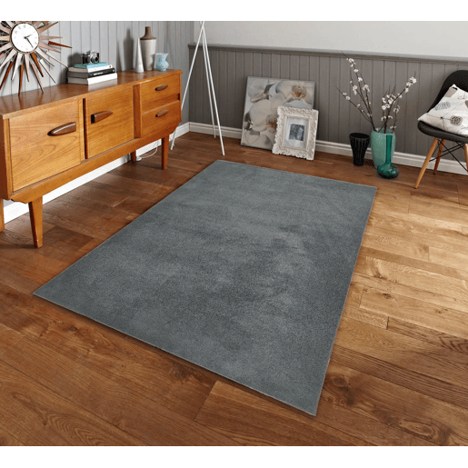 Tapete ATLANTA 120x170cm cinza antracite