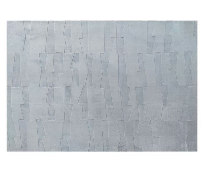 Alfombra new crystel 120x170cm color plata