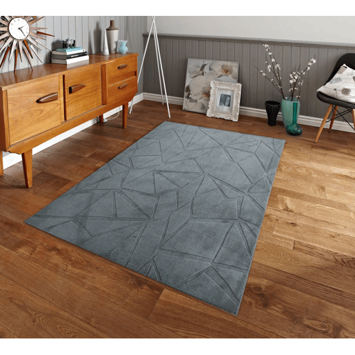 Tapete NEW CRYSTEL 160x230cm cinzento escuro