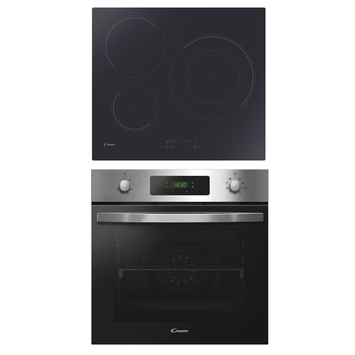 Placa inducción y horno pirolítico CANDY PCI26PCXCI633C