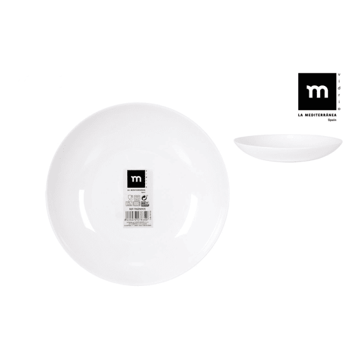Prato fundo OPAL COUP BASIC 20cm branco Prato fundo OPAL COUP BASIC 20cm branco