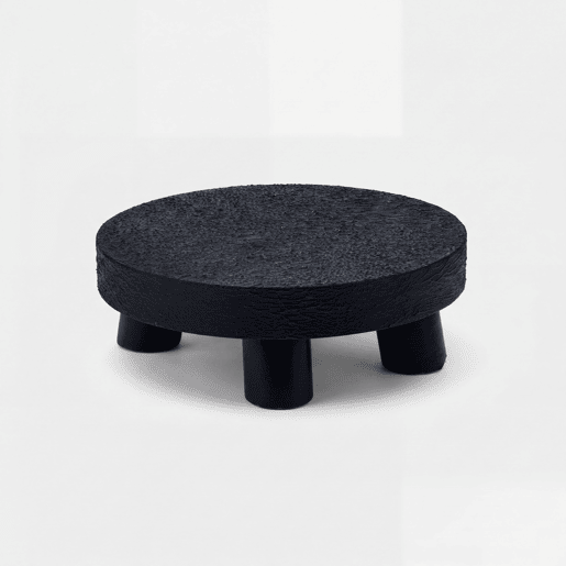 Bandeja CHAIR com pernas 20cm preta