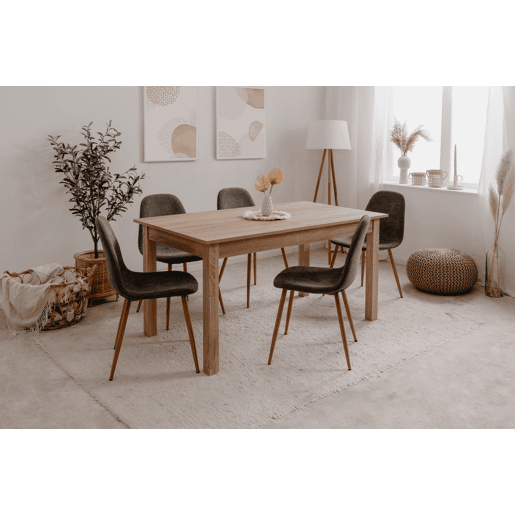 Mesa extensível 140cm DORA carvalho Mesa extensível 140cm DORA carvalho