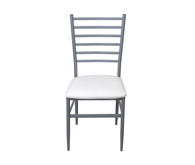 Silla de cocina alkor ice ii fija color blanco - conforama