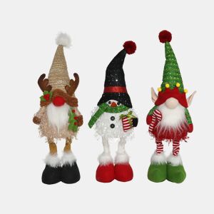 Boneco de natal INDIS com led cores sortidas da marca GERIMPORT