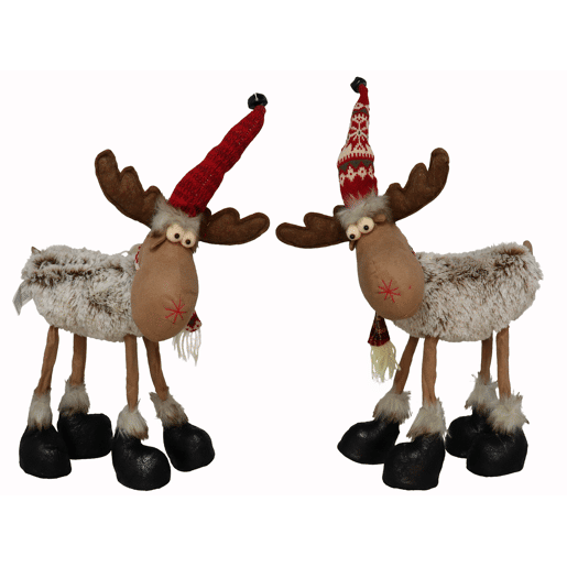Boneco de natal rena RODOLFO sortido 56 cm da marca GERIMPORT