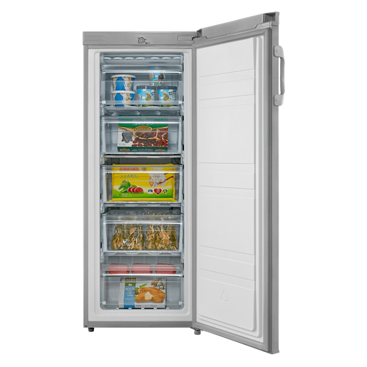 Congelador vertical TELEFAC MPF256XE 160 litros inox