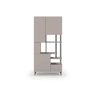 Estante PERLA 5 portas cor creme