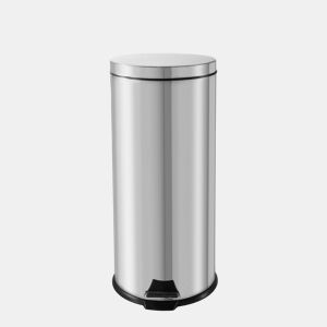 Caixote do lixo BLANK em aço inoxidável 30 litros
