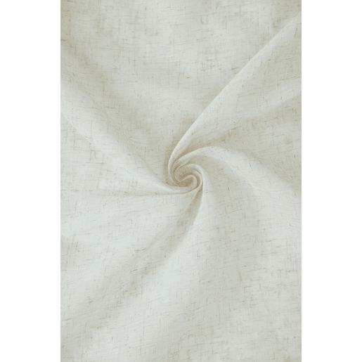 Cortina transparente JAZMIN 140x260cm cor cru