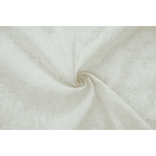 Cortina transparente JAZMIN 140x260cm cor cru