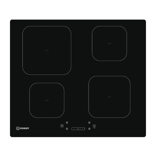 Placa de indução INDESIT IS 83Q60 NE 59cm 4 zonas