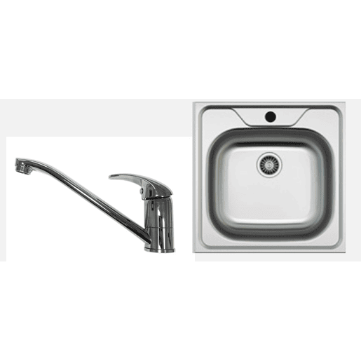Cozinha com eletrodomésticos GILDA 2.0 180cm direita cinza claro e madeira cinza