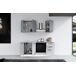 Cocina GILDA 2.0 izquierda Cocina GILDA 2.0 izquierda Gris Claro/ Madera Gris