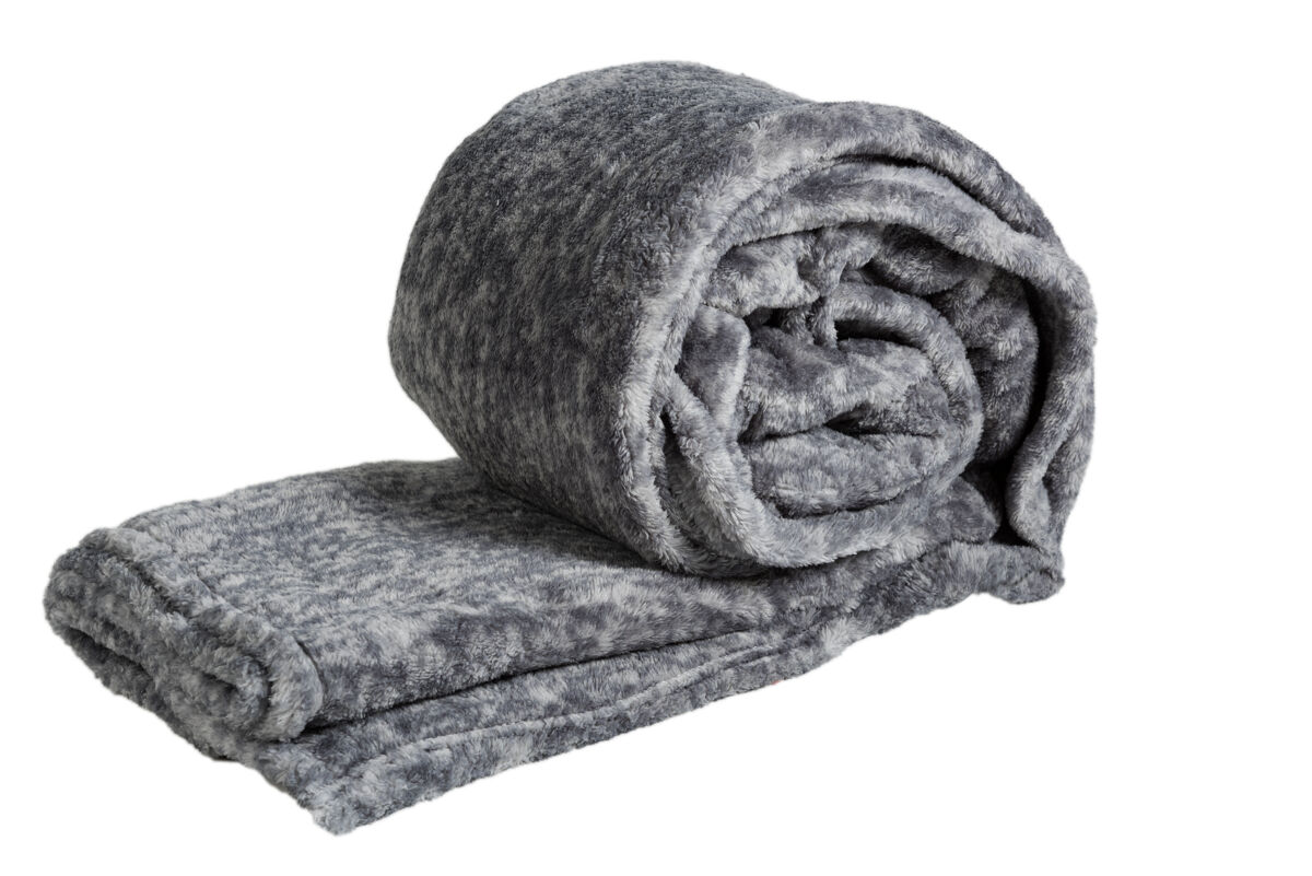 Manta alaska 240x260cm color gris