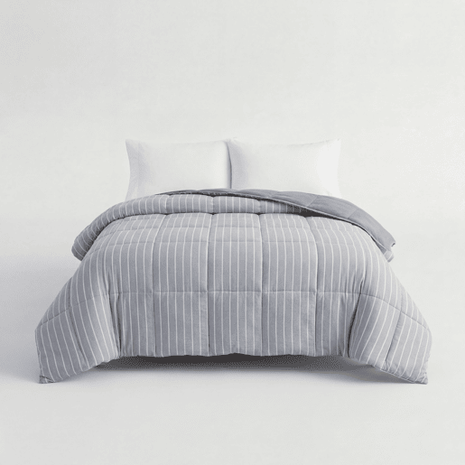 Colcha OSLO cama 90cm cor cinza