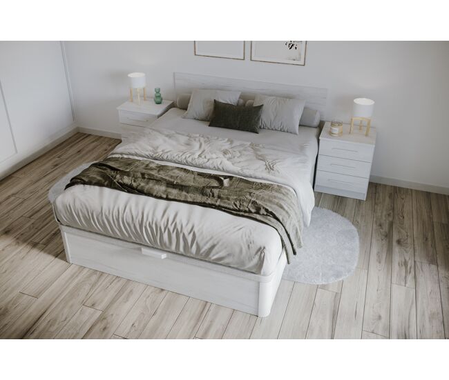 Cabecero dream 160x56x2cm madera blanco