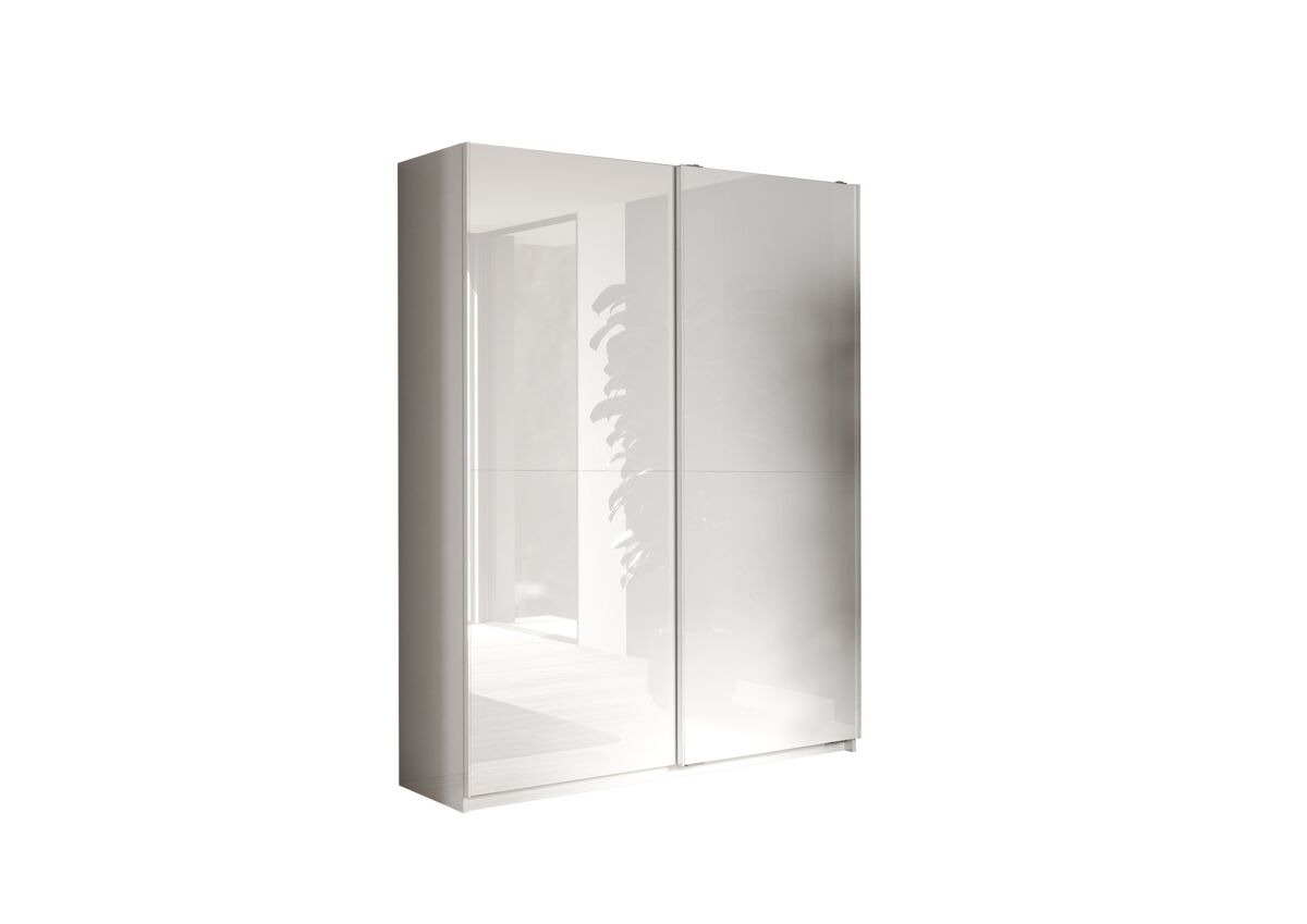 Armario swing puertas correderas 180x232cm lacado blanco