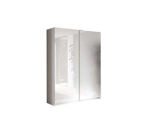 Armario swing puertas correderas 180x232cm lacado blanco