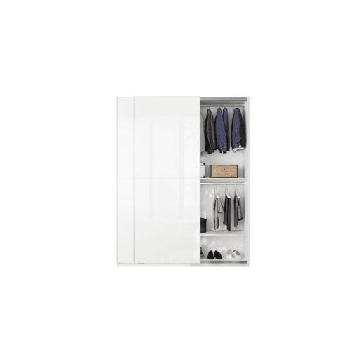 Roupeiro SWING portas deslizantes 180x232cm branco Roupeiro SWING portas deslizantes 180x232cm branco