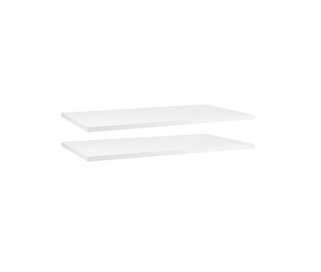 Set 2 estantes para armarios swing 180cm con puertas batientes o correderas
