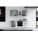 Cocina GILDA 2.0 izquierda Cocina GILDA 2.0 izquierda Gris Claro/ Madera Gris