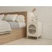 Mesita DIORA 60x40x35cm 1 puerta Mesita DIORA 60x40x35cm 1 puerta Beige