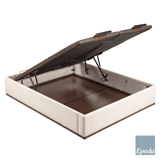 Sommier 2 tampas 180x200cm aspen branco LYON EPEDA Sommier 2 tampas 180x200cm aspen branco LYON EPEDA