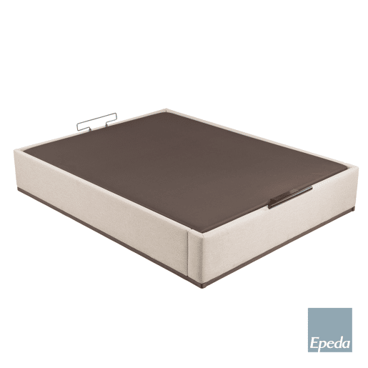 Sommier 1 tampa elétrico 135x210 aspen branco NICE EPEDA